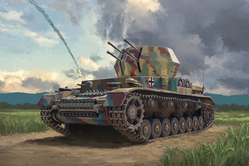 Italeri 7074 FLAKPANZER IV WIRBELWIND 1/72 – zdjęcie 2