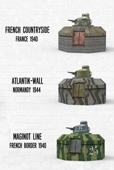RT-Diorama 35648 French Bunker with FT17 turret 1/35 – image 2