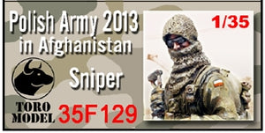 Toro 35F129 PKW Afganistan - Strzelec Wyborowy - Figurka z kalkomanią 1/35