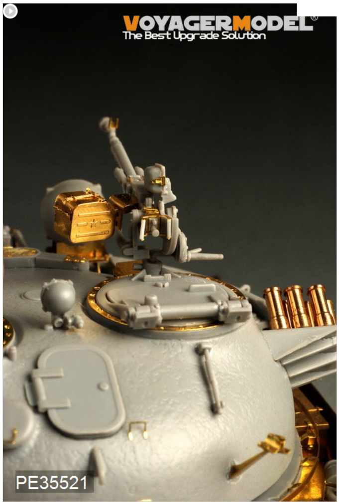 Voyager Model PE35521 Modern Russian T-62 Medium Tank Mod.1984 Basic For TRUMPETER 01554 1/35 – immagine 3
