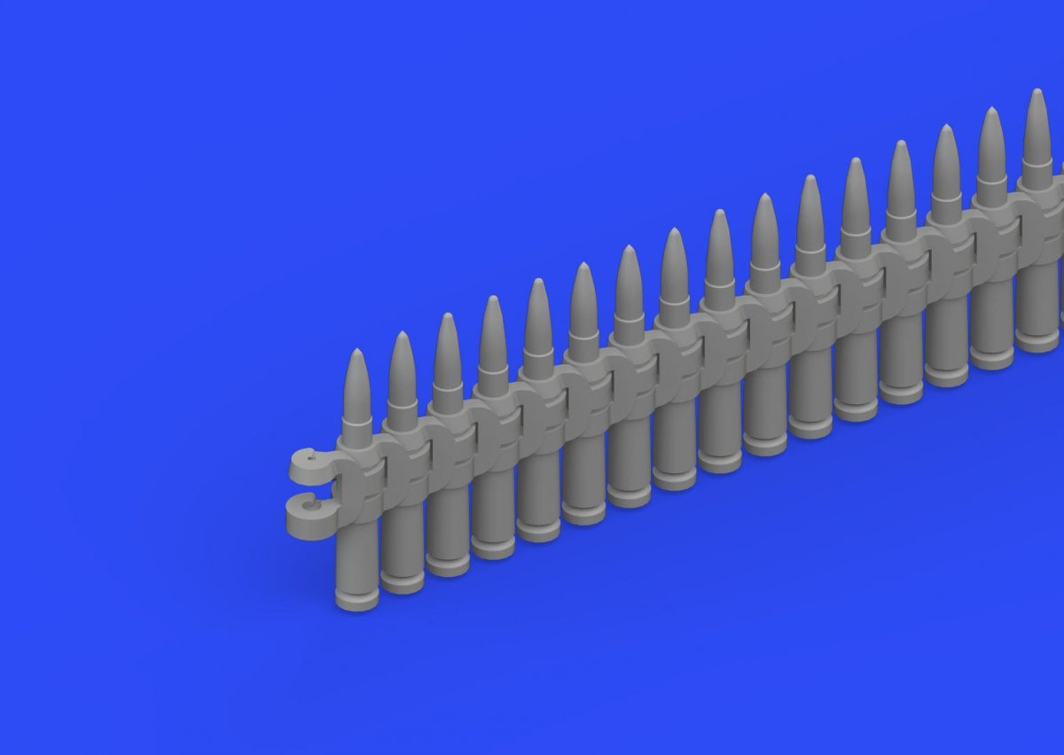 Bandes de munitions Eduard 635006 12,7 mm 1/35