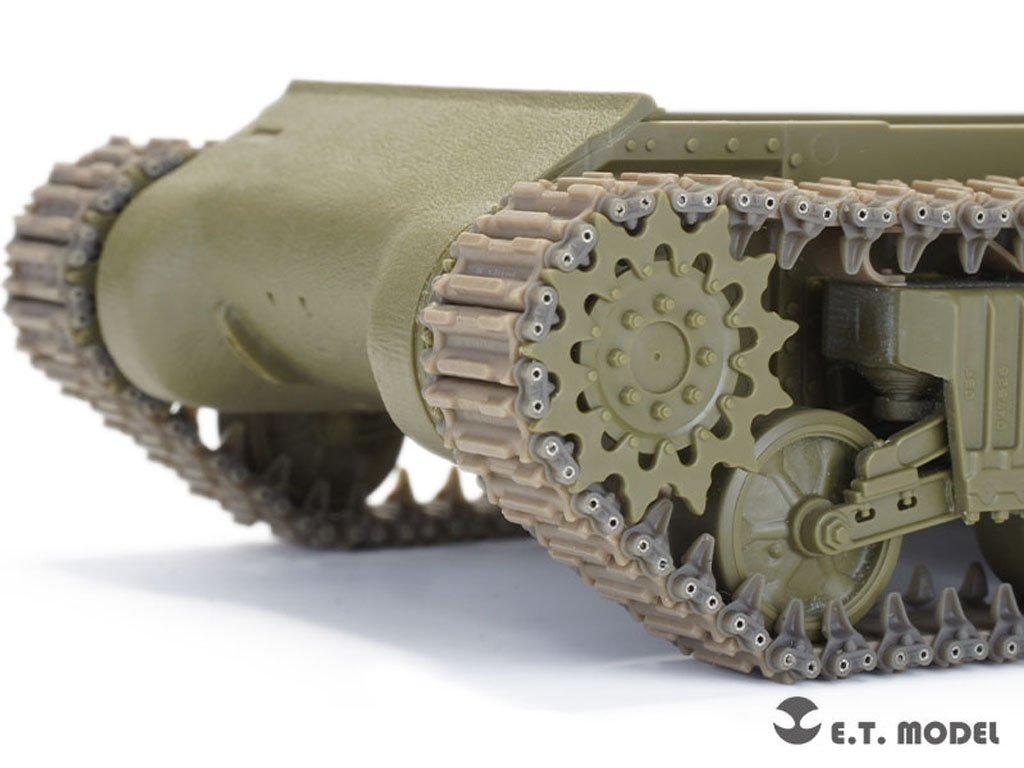 ET Model P35-084 WWII US ARMY M4 Sherman T49 Chenille fonctionnelle (Imprimé en 3D) 1/35 – image 6