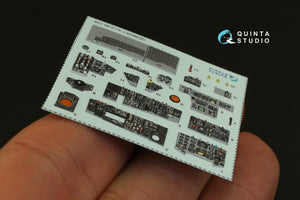 Quinta Studio QD48055 F-4J 3D-Printed &amp;amp; coloured Interior on decal paper (for ZM SWS kit) 1/48 – immagine 5