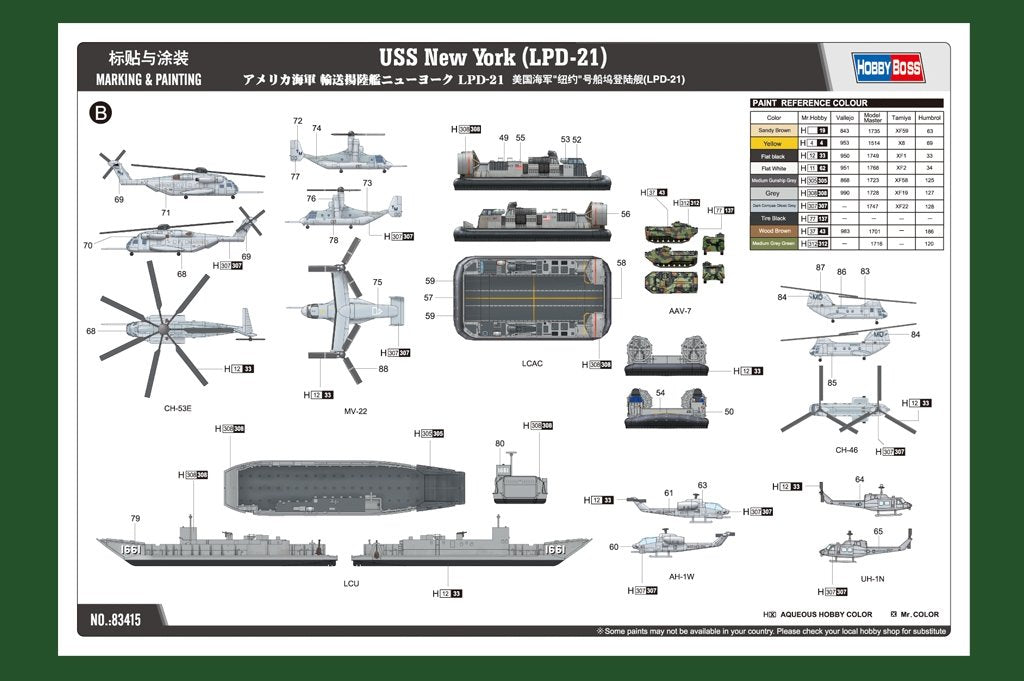 Hobby Boss 83415 USS Forrest Sherman DDG-98 1/700 – image 9