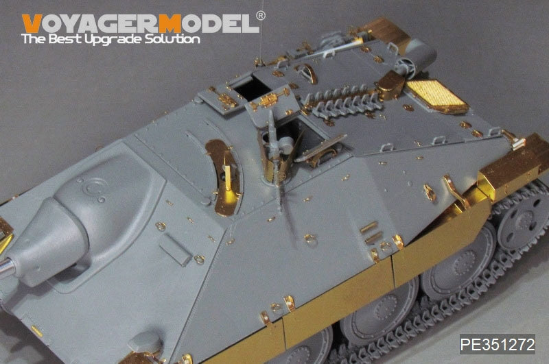 Voyager Model PE351272 WWII German Sd.Kfz.138/2 Hetzer Tank Destroyer Late Version For TAKOM 2171/2172 1/35 – immagine 8