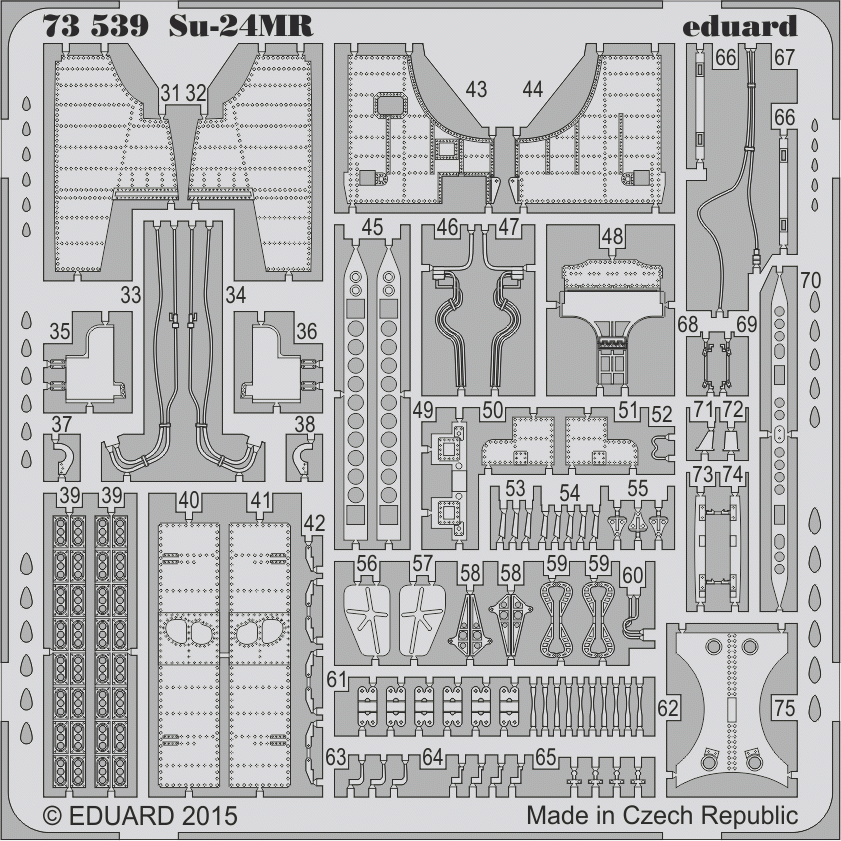 Eduard 73539 Su-24MR 1/72 TRUMPETER – imagen 2