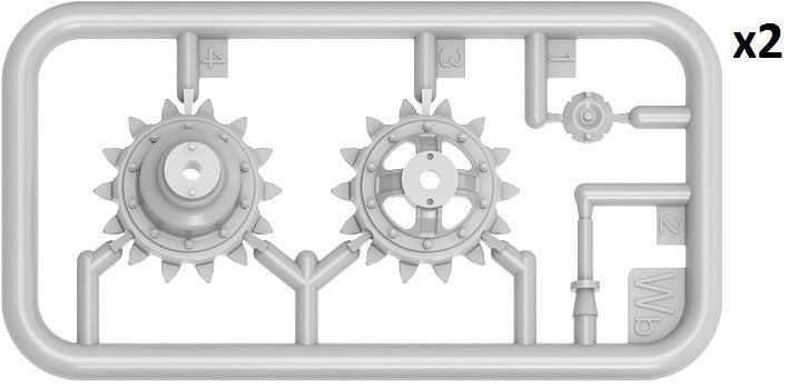 MiniArt 37060 T-62 WHEELS SET 1/35 – image 2