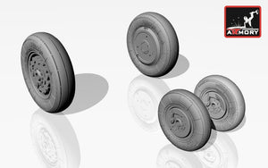 Armory Models AW48006 Sukhoj Su-7B (late)/BM/BMK wheels 1/48 – Bild 2