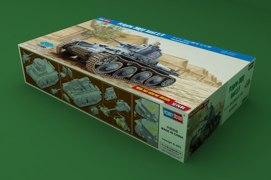 Hobby Boss 82603 38(t) tank E/F type 1/16 – Bild 2