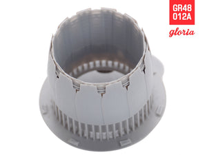 Gloria GR48012A F-16CJ F110-GE Exhaust Nozzle &amp;amp; Afterburner OPEN TAMIYA 1/48 – immagine 5