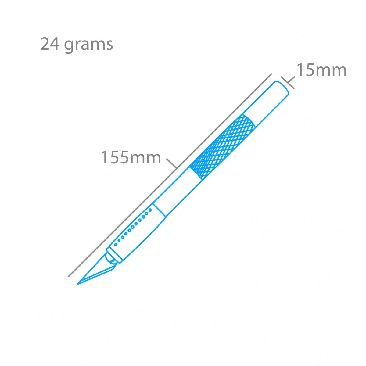 Modelcraft PKN4301 Soft Grip Craft Knife #1 – imagen 2
