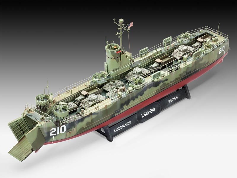Revell 05123 USNavy Landing Ship Medium (LSM)