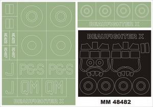 Montex MM48482 Beaufighter TF.X REVELL 3943 1/48