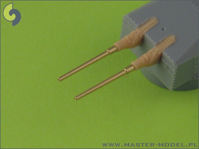 Master SM-350-058 Scharnhorst armament with blastbags - 28cm (9pcs), 15cm (12pcs), 10,5cm (14pcs) barrels – immagine 3