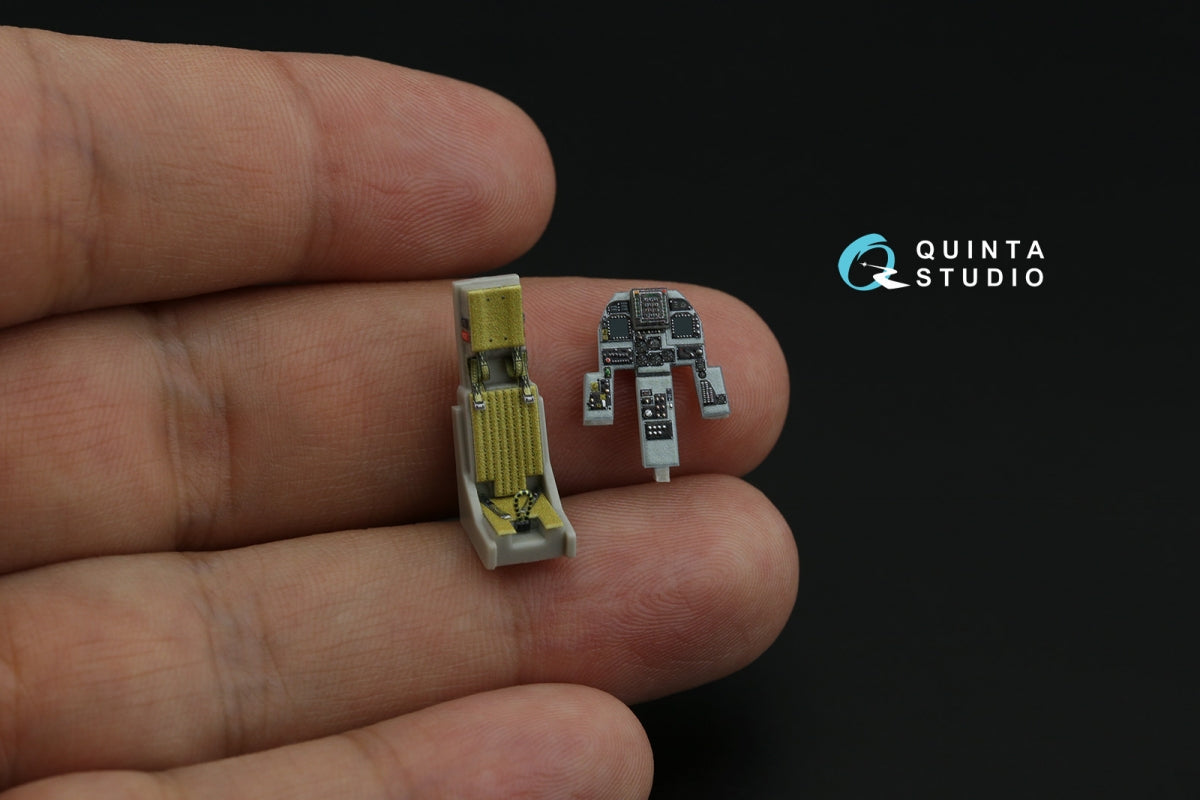 Quinta Studio QD72134 AV-8B late 3D-Printed coloured Interior on decal paper (Hasegawa) 1/72 – Bild 13