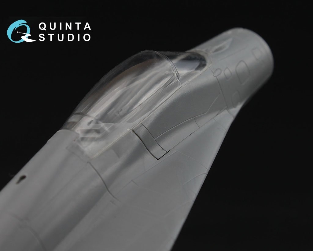 Quinta Studio QC72002 MiG-29 vacuformed clear canopy 2 pcs (for 7278, 7309 Zvezda kit) 1/72 – imagen 6