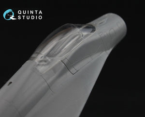 Quinta Studio QC72002 MiG-29 vacuformed clear canopy 2 pcs (for 7278, 7309 Zvezda kit) 1/72 – imagen 6