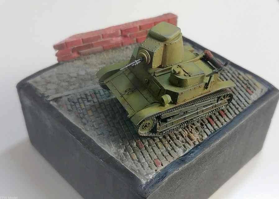 FPW Model 72013 TKW - prototypowa tankietka z wieżą 1/72 – zdjęcie 2