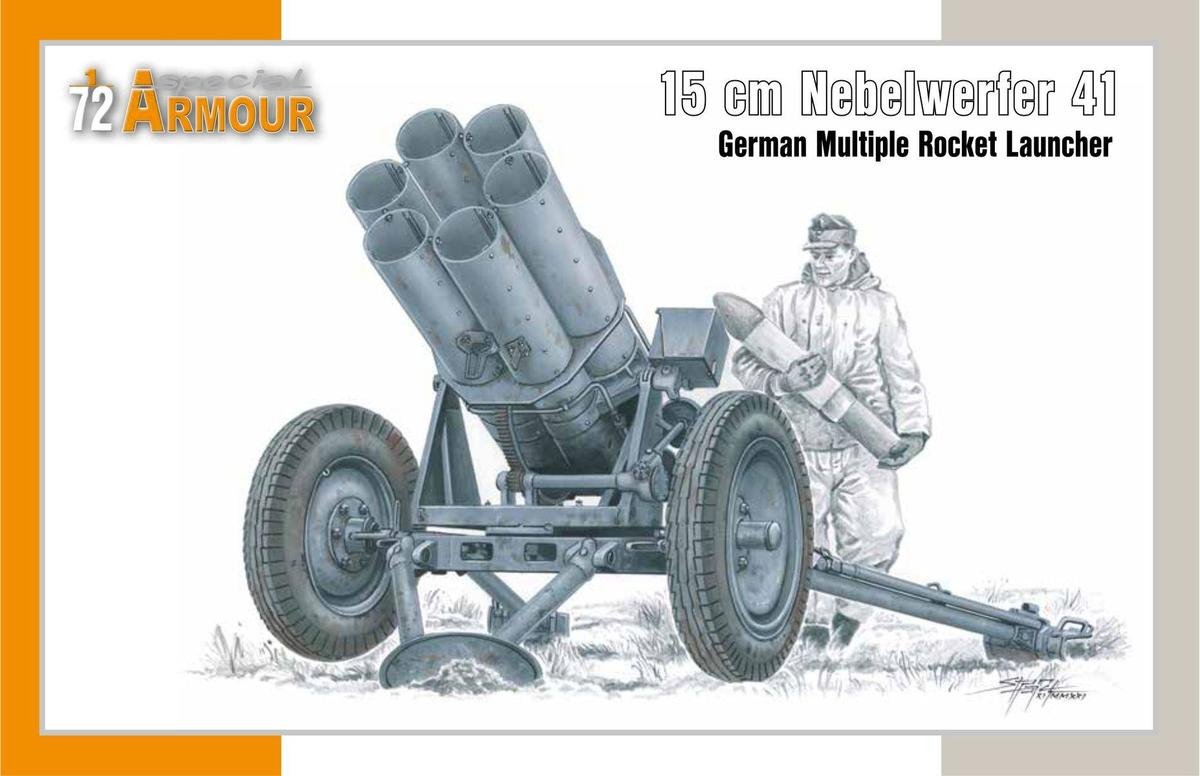 Special Armor 72026 15 cm Nebelwerfer 41 « Lance-roquettes multiple allemand » 1/72