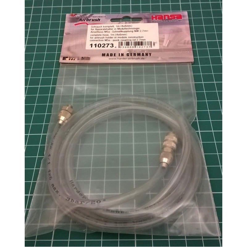 Harder &amp; Steenbeck 110273 1m hose with M5 tip