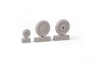 Eduard 632183 Bf 109G-4 wheels REVELL 1/32 – immagine 4