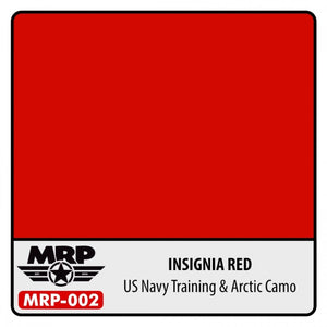 Peinture MR. Paint MRP-002 Isignia rouge camouflage d&amp;#39;entraînement et arctique de l&amp;#39;US Navy 30 ml