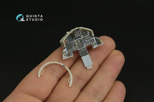 Quinta Studio QDS-32157 F-15C Late/F-15J late 3D-Printed &amp;amp; coloured Interior on decal paper (Tamiya) (small version) 1/32 – immagine 2