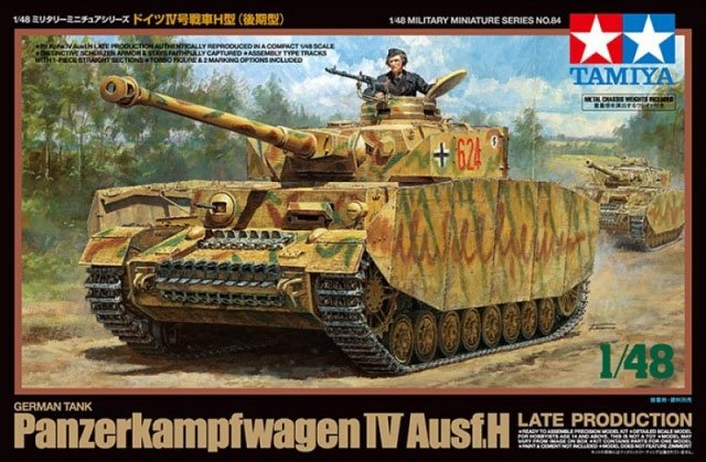 Tamiya 32584 Panzerkampfwagen IV Ausf.H LATE PRODUCTION 1/48