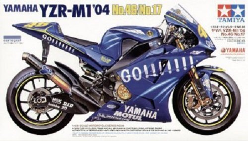 Tamiya 14098 Yamaha YZR-M1 04 Factory - No.46/No.17 1/12