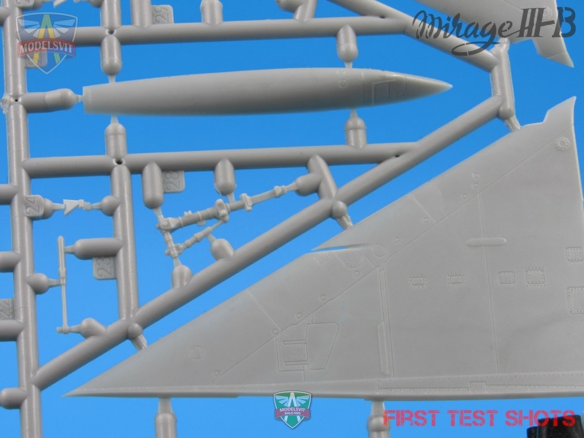 Modelsvit 72060 Mirage IIIB 1/72 – imagen 3