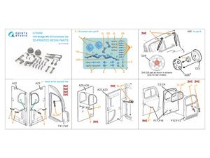 Quinta Studio QT35009 Dodge WC-54 detailing set (Zvezda) 1/35 – immagine 12