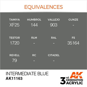 AK Interactive AK11163 BLEU INTERMÉDIAIRE – STANDARD 17 ml – image 3