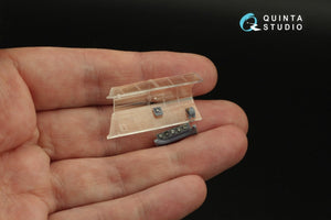 Quinta Studio QD48311 Bf 110C/D 3D-Printed &amp;amp; colored Interior on decal paper (Eduard) 1/48 – image 10
