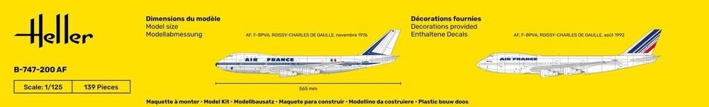 Heller 56459 Starter Kit - B-747-200 AF 1/125 – image 7