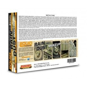 Lifecolor LP03 Liquid pigments Set Rain and dust 6x22ml – immagine 2