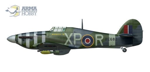 Arma Hobby 70042 Hurricane Mk II b/c Expert Set 1/72 – immagine 12