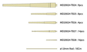 MK1 Design MS-20019 DKM Battleship SCHARNHORST ARMAMENT PARTS for Trumpeter 1/200 – zdjęcie 5