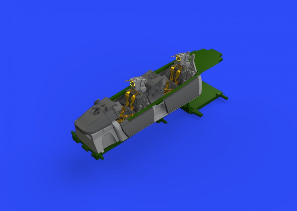 Eduard 648312 F-14A cockpit TAMIYA 1/48 – immagine 2