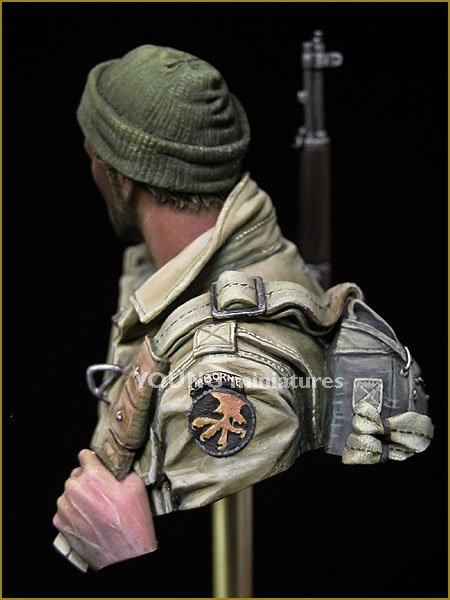 Young Miniatures YM1841 US Paratrooper WWII 17th Airbone Division 1/10 – zdjęcie 4