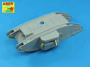 Aber 35L-196 Barrels for British WWI Tank Mk.I Female or 0.303 Vickers gun x 4 8mm Hotchkiss m.1909 x 1 1/35 – immagine 6