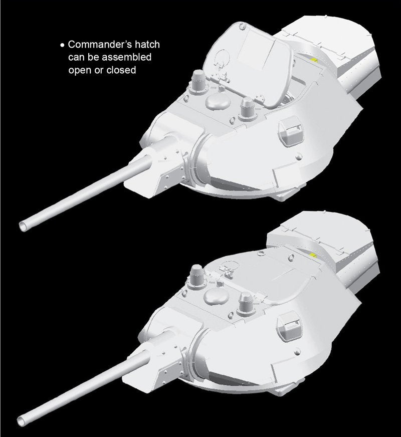 Dragon 6449 Panzerkampfwagen T34-747(r) 1/35 – Bild 2