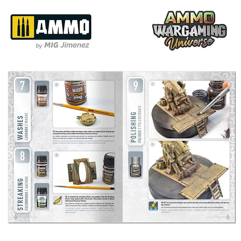Ammo of Mig 6925 AMMO WARGAMING UNIVERSE Livre 06 - Vieillissement des véhicules de combat (anglais, espagnol, polonais) – image 3
