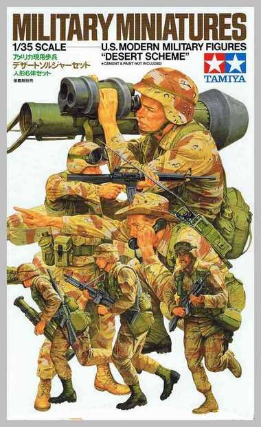 Tamiya 35153 U.S. Modern Figures Desert 1/35
