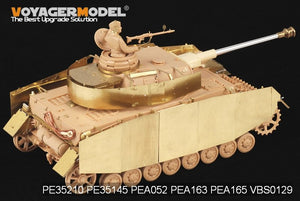 Voyager Model PE35210 WWII German Pz.Kpfw.IV Ausf.H for TAMIYA 35209 1/35 – immagine 6