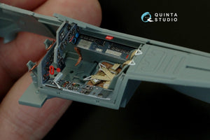 Quinta Studio QD48080 FW 190A-4 3D-Printed &amp;amp; coloured Interior on decal paper (for Eduard kit) 1/48 – immagine 2