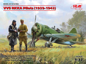 ICM 32102 VVS RKKA Pilots 1939-1942 3 figures 1/32