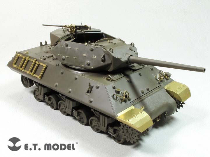 ET Model E35-253 Chasseur de chars M10 de l&amp;#39;armée américaine (production intermédiaire) (Pour TAMIYA 35350) (1/35) – image 6