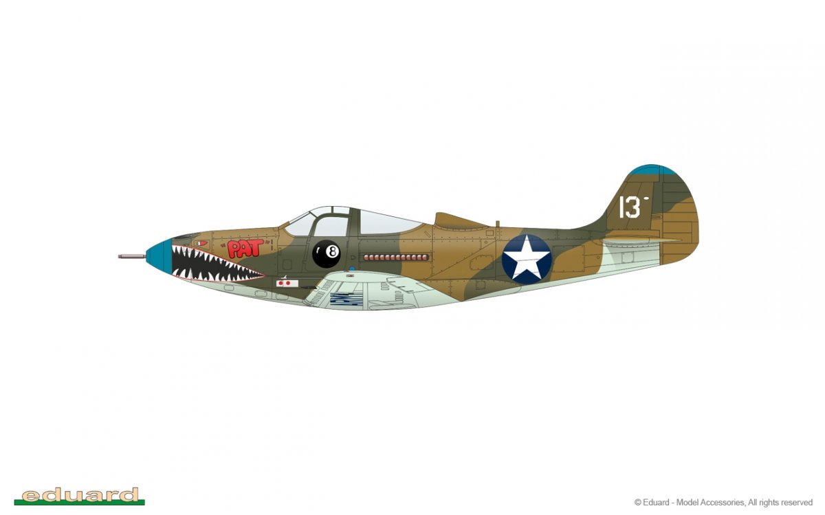 Eduard 8092 P-400 1/48 – zdjęcie 14