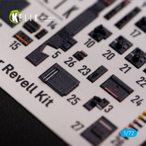 KELIK K72062 Junkers JU 88 A-4 interior 3D decals for Revell kit 1/72 – immagine 6