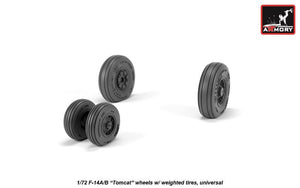 Armory Models AW72331 F-14A/B Tomcat early type wheels w/ weighted tires 1/72 – Bild 3